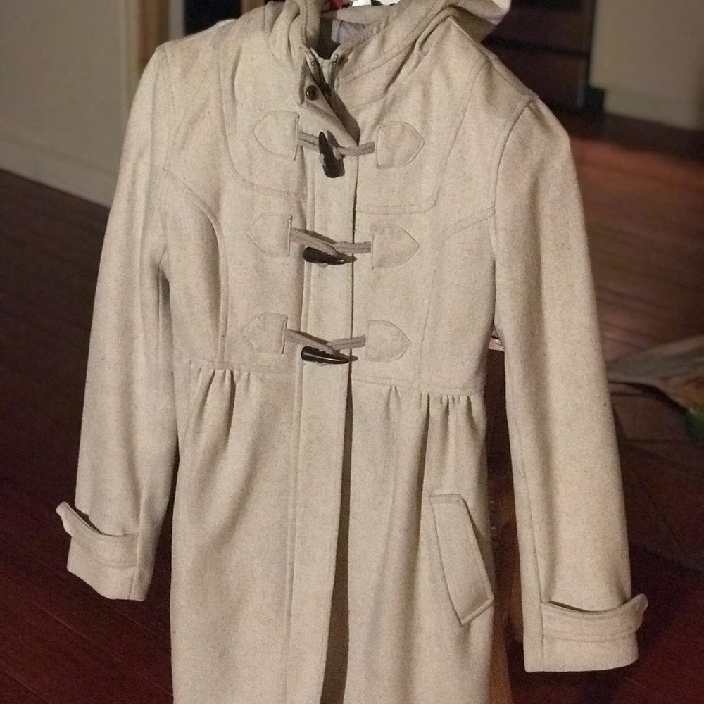 Wool-blend H&M duffle cost